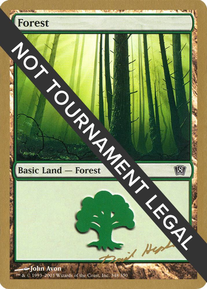 Forest 348 2003 Dave Humpherys 8ED dh348/142 (World Championship Decks)  | Good Games Adelaide SA