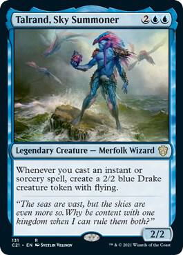 Talrand Sky Summoner 131 (Commander 2021)  | Good Games Adelaide SA