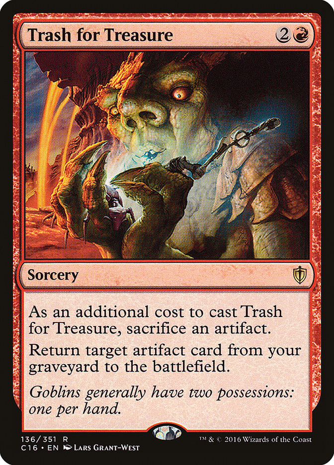 Trash for Treasure [Commander 2016] | Good Games Adelaide SA