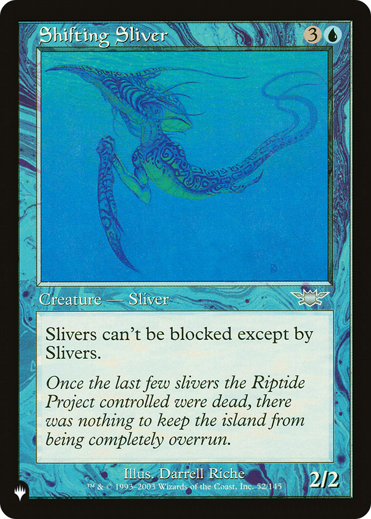 Shifting Sliver [The List Reprints] | Good Games Adelaide SA