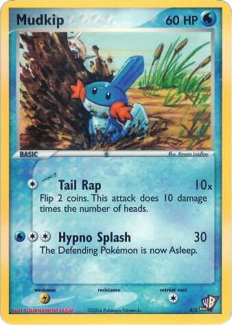 Mudkip 4 5 004/005 (Kids WB Promos)  | Good Games Adelaide SA