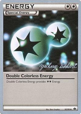Double Colorless Energy (92/99) (CMT - Zachary Bokhari) [World Championships 2012] | Good Games Adelaide SA