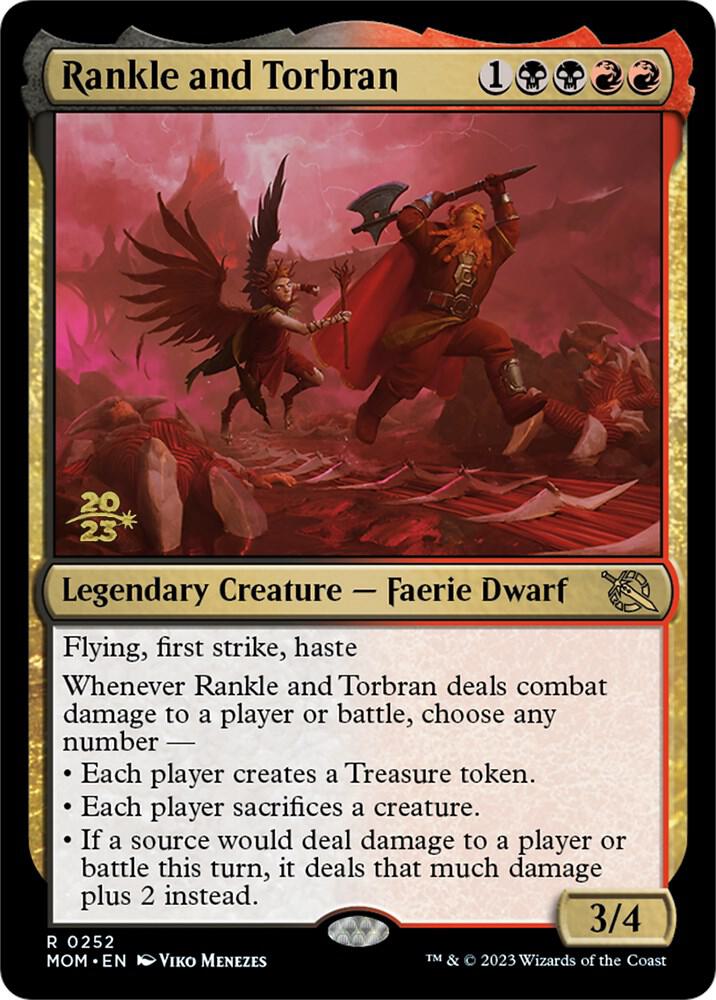 Rankle and Torbran 252 (Prerelease Cards)  - Foil | Good Games Adelaide SA
