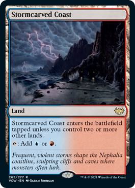 Stormcarved Coast 265 (Innistrad: Crimson Vow)  - Foil | Good Games Adelaide SA