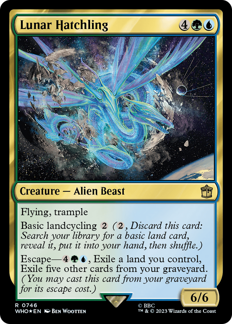 Lunar Hatchling (Surge Foil) [Doctor Who] | Good Games Adelaide SA