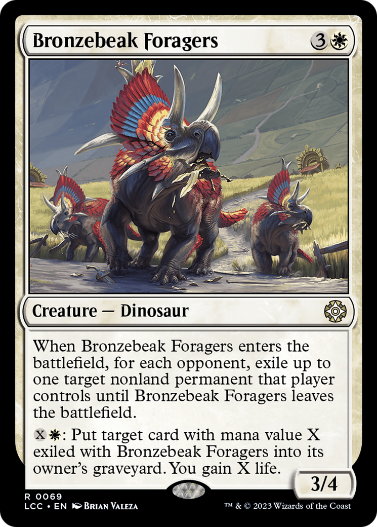 Bronzebeak Foragers [The Lost Caverns of Ixalan Commander] | Good Games Adelaide SA