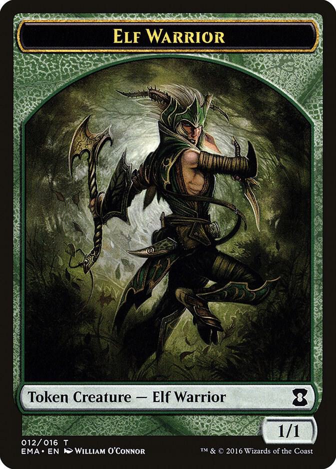 Elf Warrior Token 12 (Eternal Masters)  | Good Games Adelaide SA