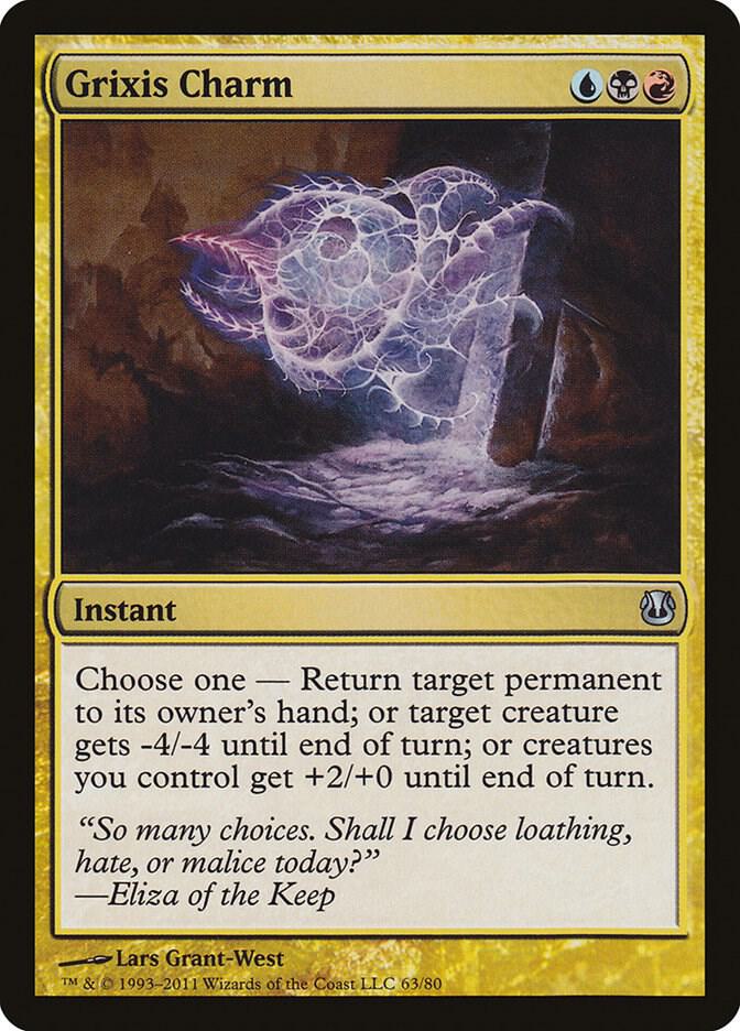 Grixis Charm 63 (Duel Decks: Ajani vs. Nicol Bolas)  | Good Games Adelaide SA