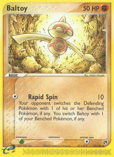 Baltoy (32/100) [EX: Sandstorm] | Good Games Adelaide SA