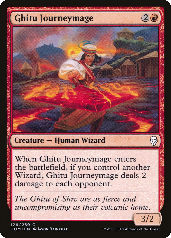 Ghitu Journeymage 126 (Dominaria)  | Good Games Adelaide SA