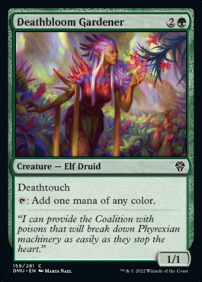 Deathbloom Gardener [Dominaria United] | Good Games Adelaide SA