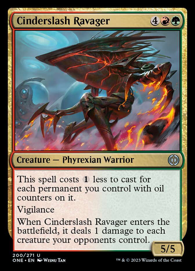 Cinderslash Ravager [Phyrexia: All Will Be One] | Good Games Adelaide SA