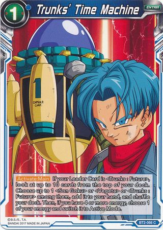 Trunks' Time Machine [BT2-066] | Good Games Adelaide SA