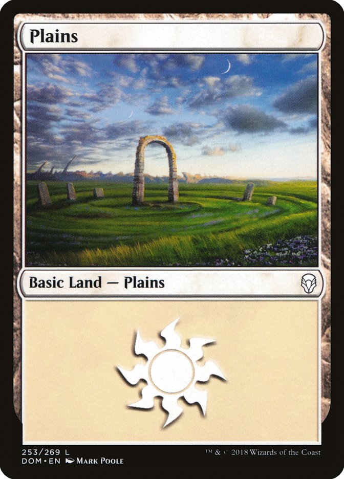Plains (253) [Dominaria] | Good Games Adelaide SA