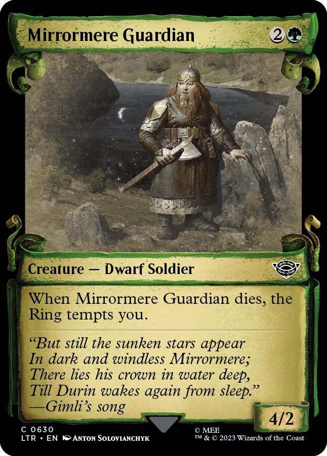 Mirrormere Guardian 630 (Universes Beyond: The Lord of the Rings: Tales of Middle-earth)  - Showcase Scroll | Good Games Adelaide SA