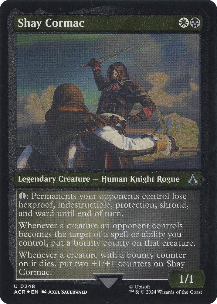 Shay Cormac 248 (Universes Beyond: Assassin's Creed)  - Foil | Good Games Adelaide SA
