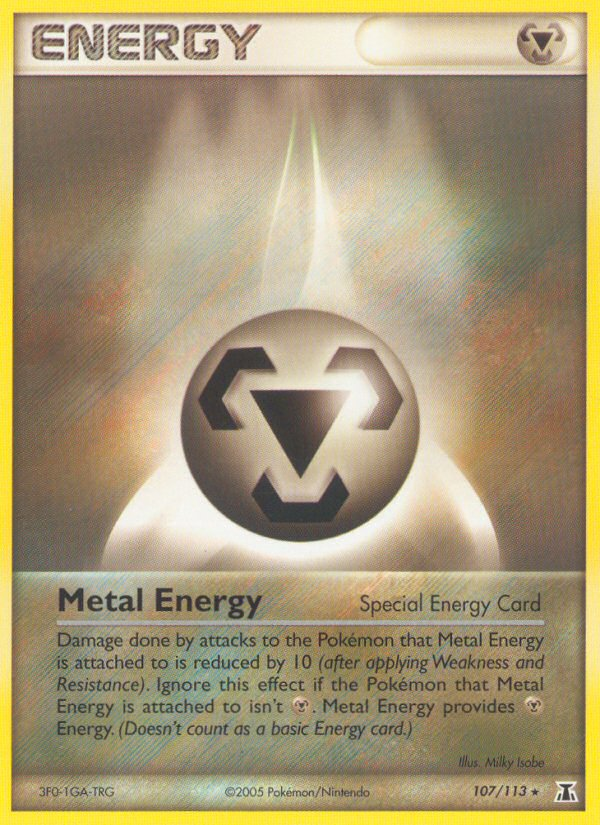 Metal Energy (107/113) [EX: Delta Species] | Good Games Adelaide SA