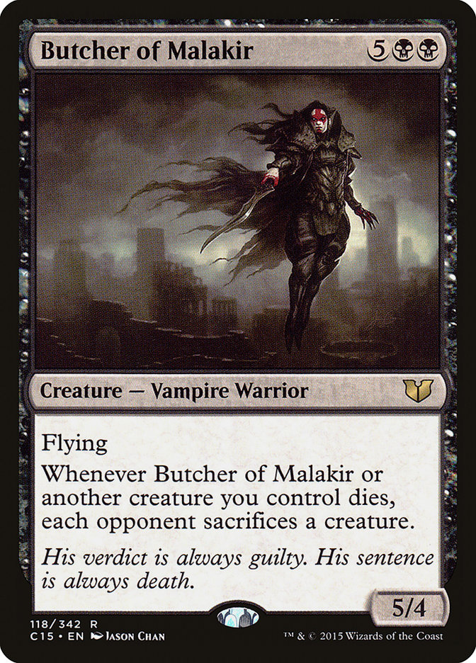 Butcher of Malakir [Commander 2015] | Good Games Adelaide SA