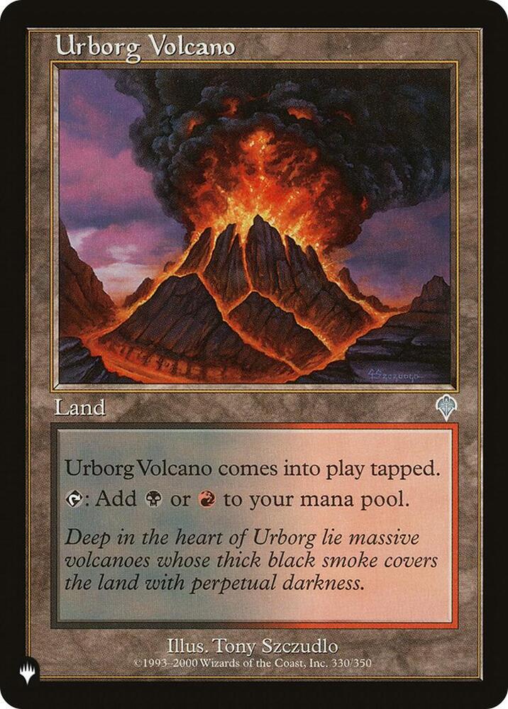 Urborg Volcano 330/350 (The List Reprints)  | Good Games Adelaide SA
