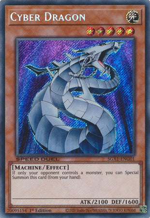 Cyber Dragon [SGX1-ENG01] Secret Rare | Good Games Adelaide SA