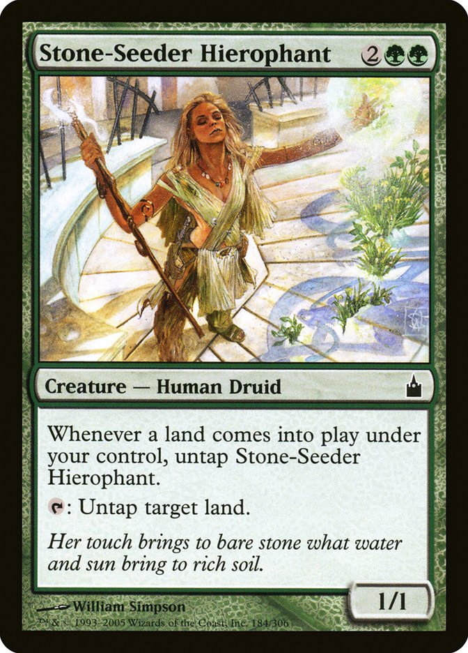 Stone-Seeder Hierophant [Ravnica: City of Guilds] | Good Games Adelaide SA