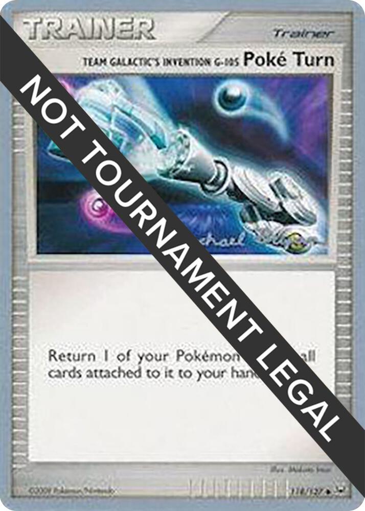 Team Galactics Invention G 105 Poke Turn 2010 Mychael Bryan 118/127 (World Championship Decks)  | Good Games Adelaide SA