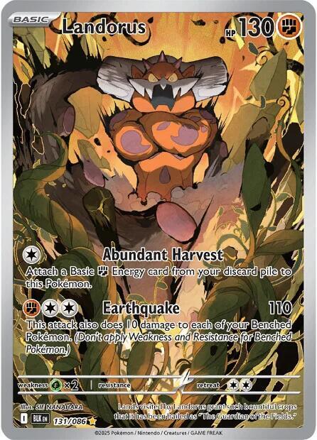 Landorus 131/086 (SV: Black Bolt)  - Holofoil | Good Games Adelaide SA
