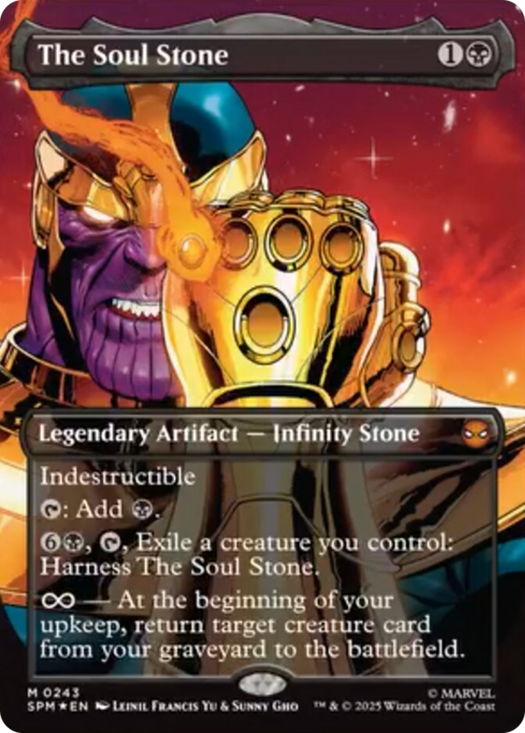 The Soul Stone (Borderless) [Marvel's Spider-Man] | Good Games Adelaide SA