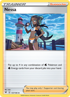 Nessa (157/185) [Sword & Shield: Vivid Voltage] | Good Games Adelaide SA