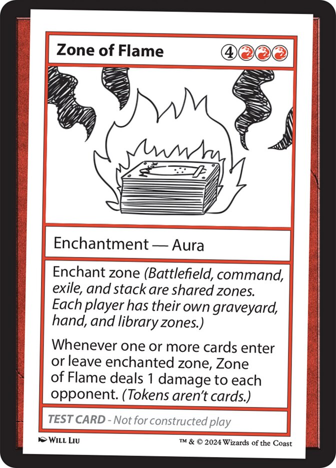 Zone of Flame  (Mystery Booster 2 Playtest Cards)  | Good Games Adelaide SA