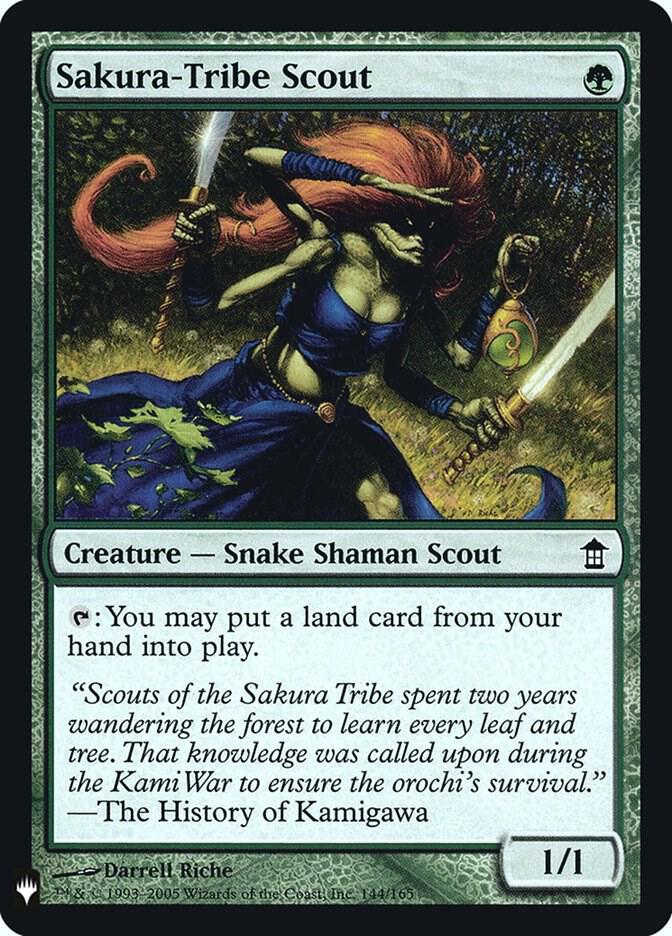 Sakura Tribe Scout 144 (The List Reprints)  - Foil | Good Games Adelaide SA