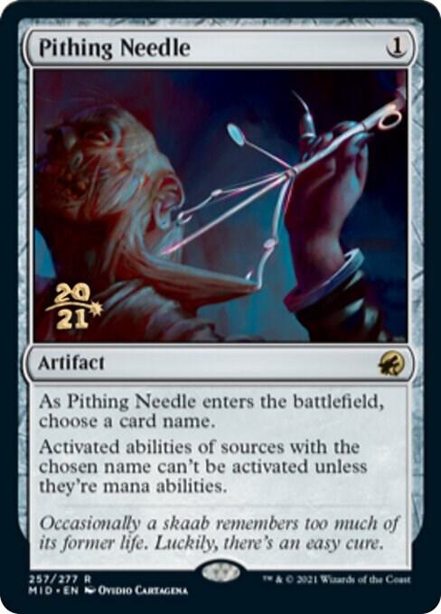 Pithing Needle 257 (Prerelease Cards)  - Foil | Good Games Adelaide SA