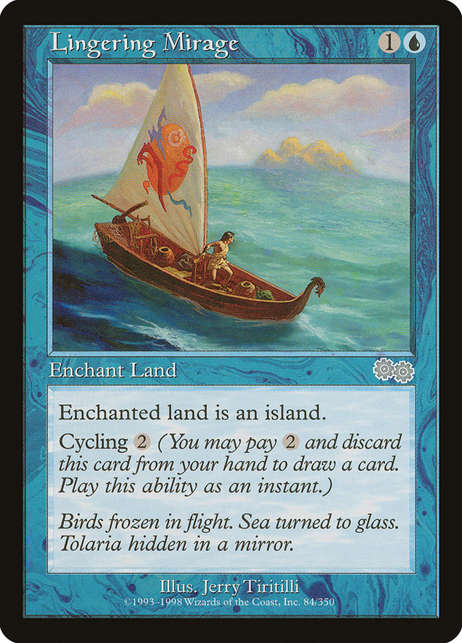 Lingering Mirage [Urza's Saga] | Good Games Adelaide SA