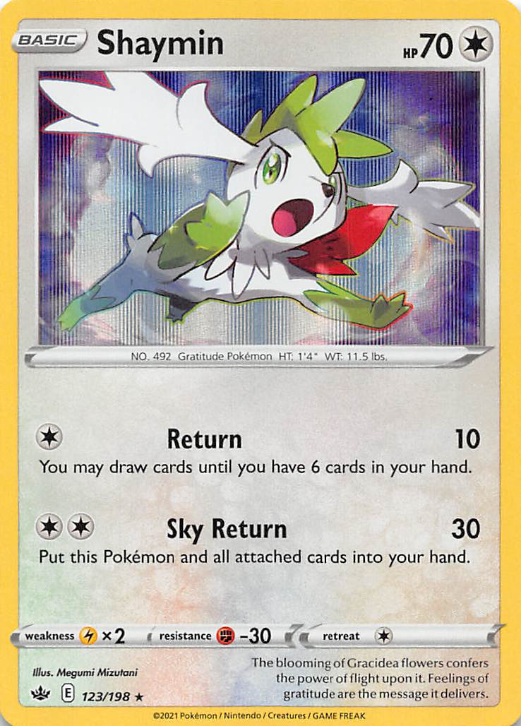 Shaymin (123/198) [Sword & Shield: Chilling Reign] | Good Games Adelaide SA