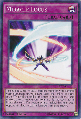Miracle Locus [BP03-EN213] Shatterfoil Rare | Good Games Adelaide SA