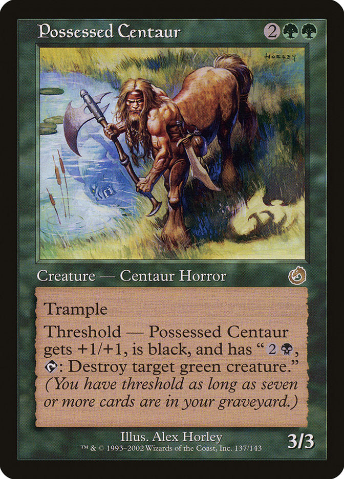 Possessed Centaur 137 (Torment)  - Foil | Good Games Adelaide SA
