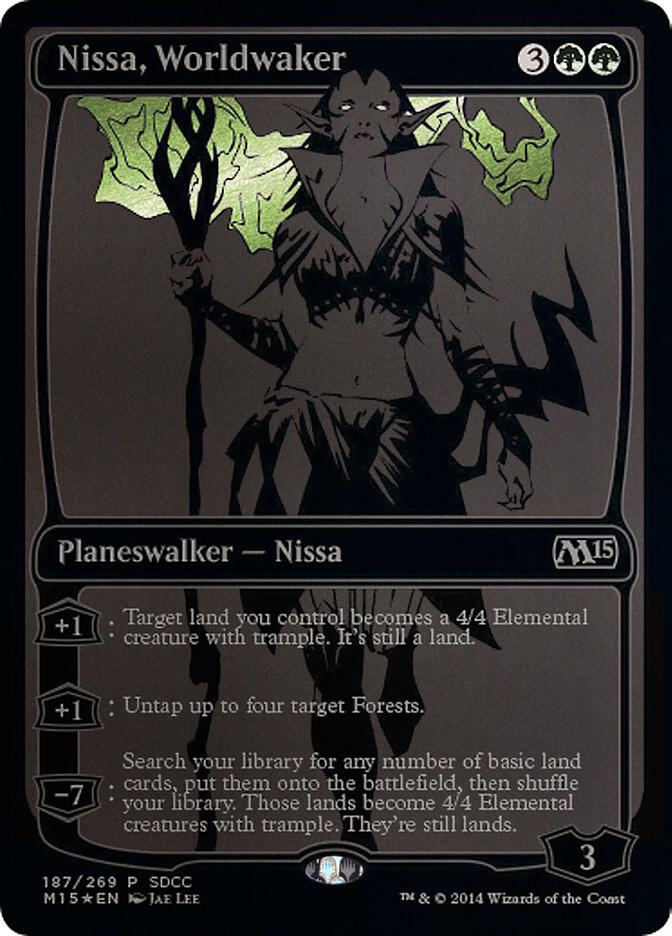 Nissa Worldwaker SDCC 2014 Exclusive 187 (Media Promos)  - Foil | Good Games Adelaide SA