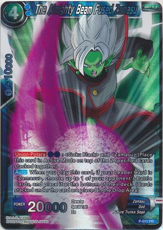 The Almighty Beam Fused Zamasu (P-011) [Promotion Cards] | Good Games Adelaide SA