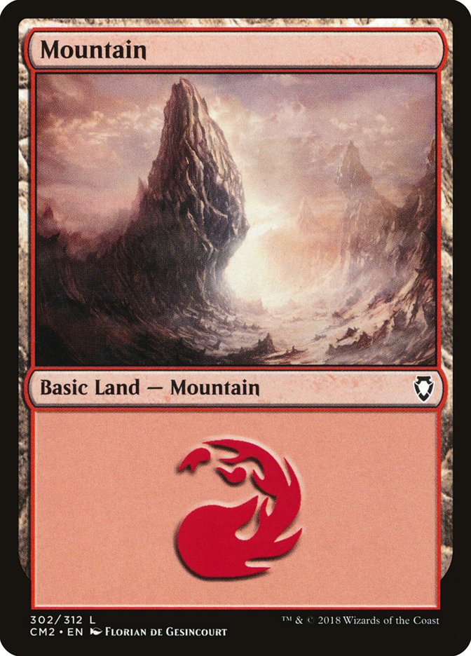 Mountain (302) [Commander Anthology Volume II] | Good Games Adelaide SA