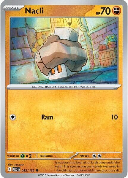 Nacli 082/132 (ME01: Mega Evolution)  | Good Games Adelaide SA