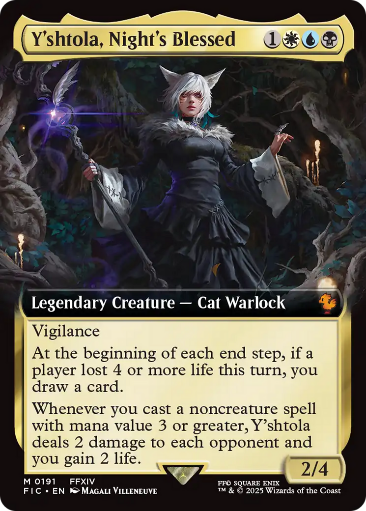 Y'shtola, Night's Blessed (Extended Art) [FINAL FANTASY Commander] | Good Games Adelaide SA
