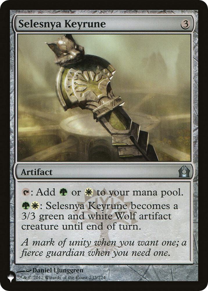 Selesnya Keyrune 233/274 (The List Reprints)  | Good Games Adelaide SA