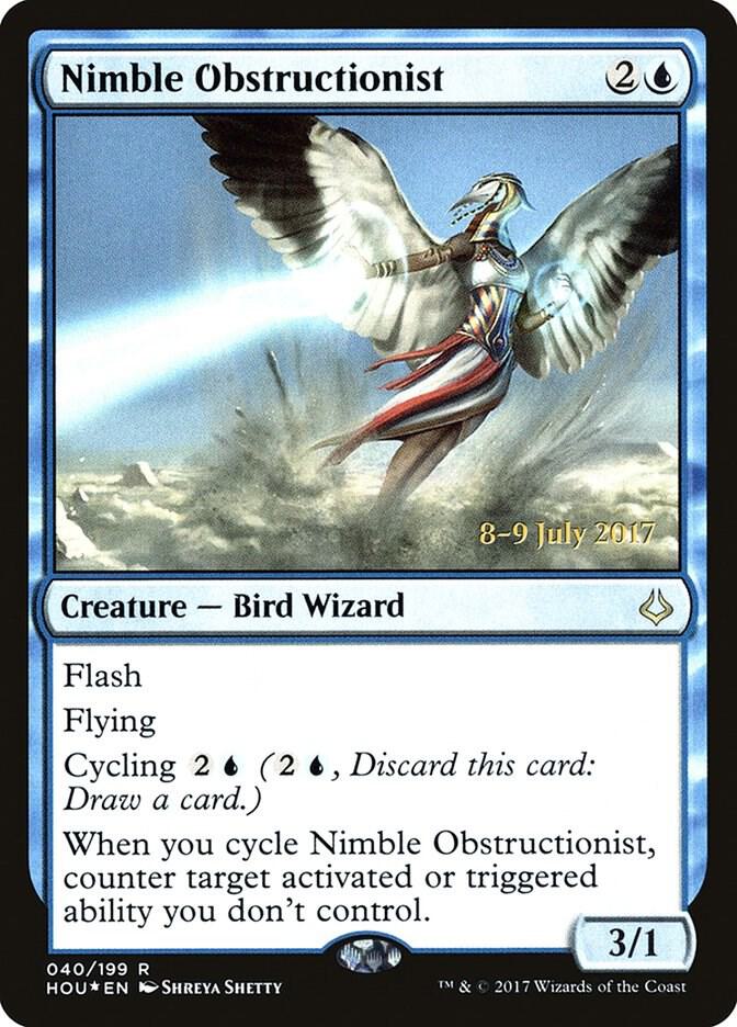 Nimble Obstructionist 40 (Prerelease Cards)  - Foil | Good Games Adelaide SA