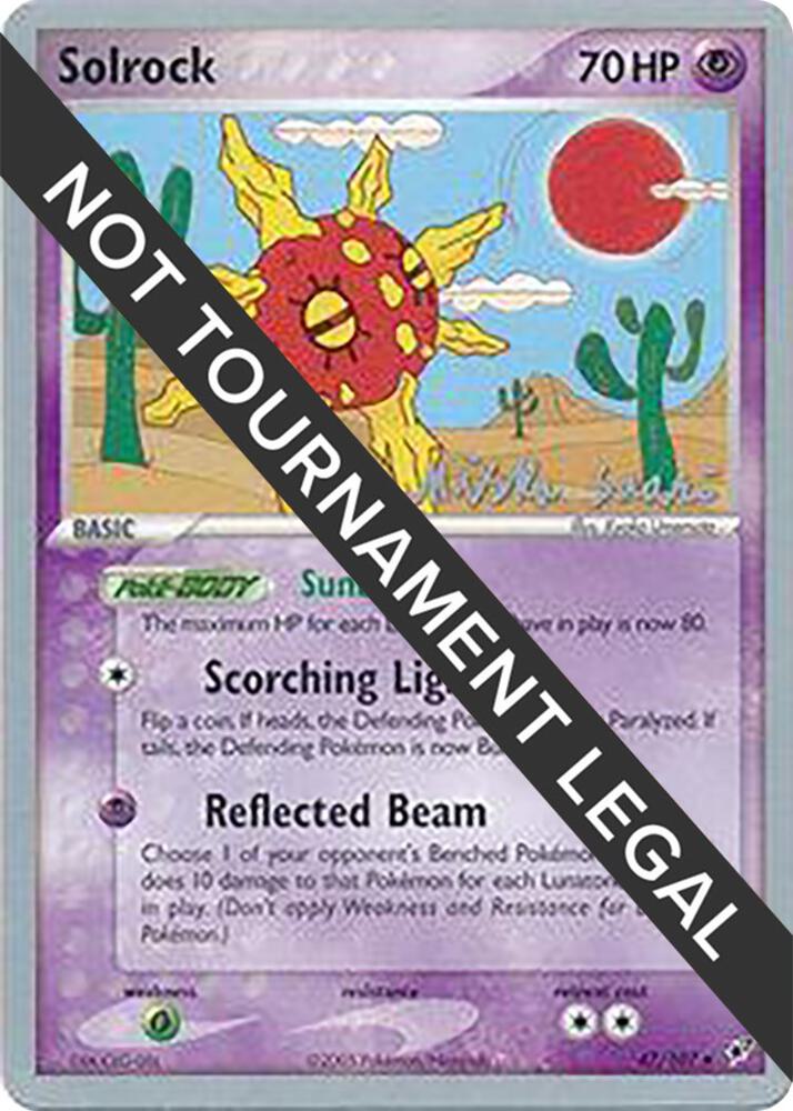 Solrock 47 2006 Miska Saari 47/107 (World Championship Decks)  | Good Games Adelaide SA