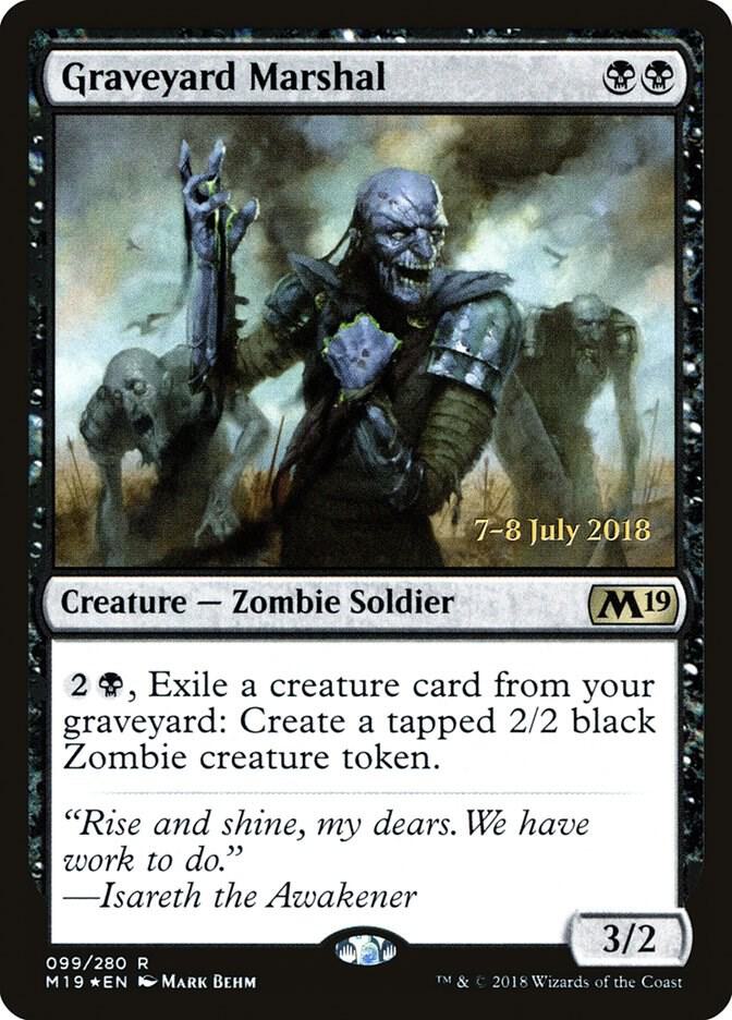 Graveyard Marshal 99 (Prerelease Cards)  - Foil | Good Games Adelaide SA