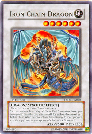 Iron Chain Dragon [CSOC-EN040] Rare | Good Games Adelaide SA