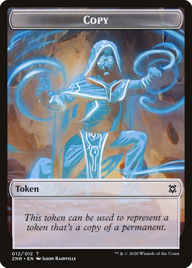 Angel Warrior // Copy Double-sided Token [Zendikar Rising Tokens] | Good Games Adelaide SA