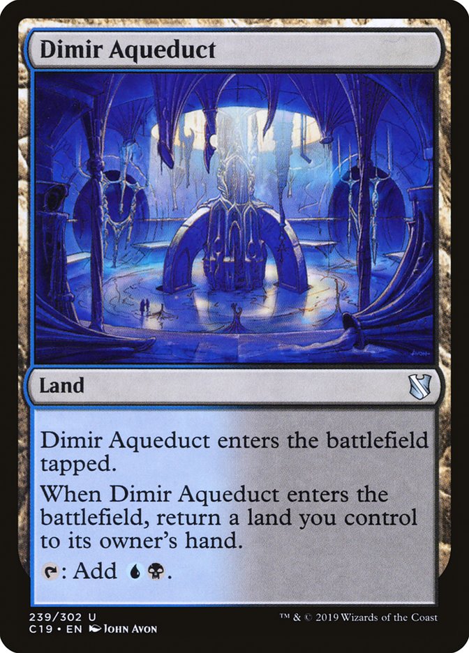 Dimir Aqueduct [Commander 2019] | Good Games Adelaide SA