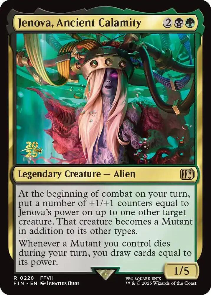 Jenova Ancient Calamity 228 (Prerelease Cards)  - Foil | Good Games Adelaide SA