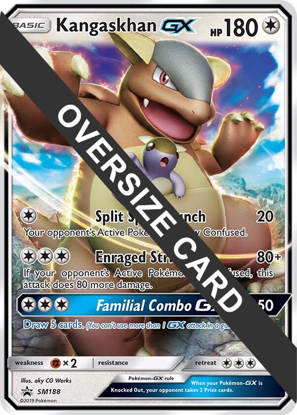Kangaskhan GX SM188 SM Black Star Promo SM188 (Jumbo Cards)  - Holofoil | Good Games Adelaide SA